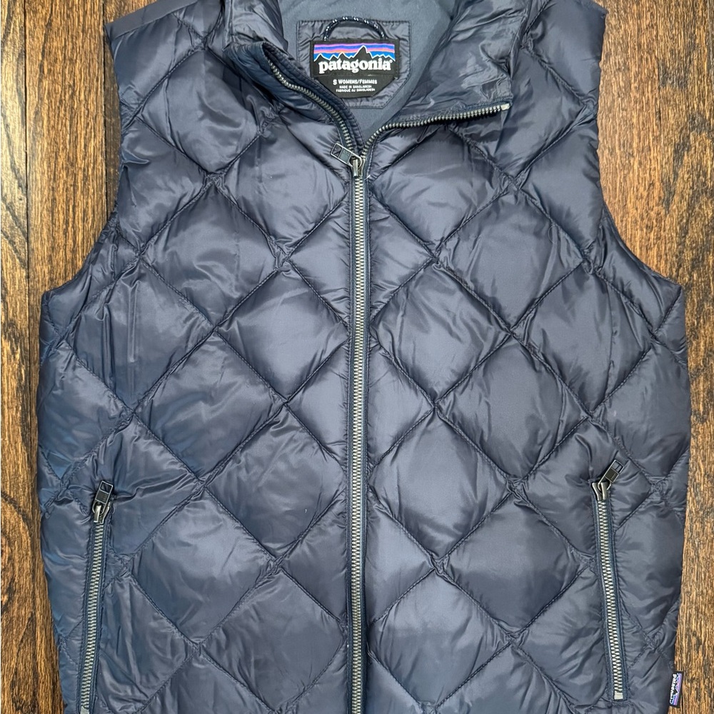 Patagonia Navy Quilted Vest